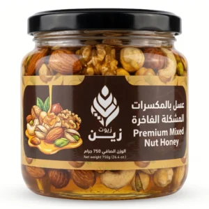 عسل بالمكسرات